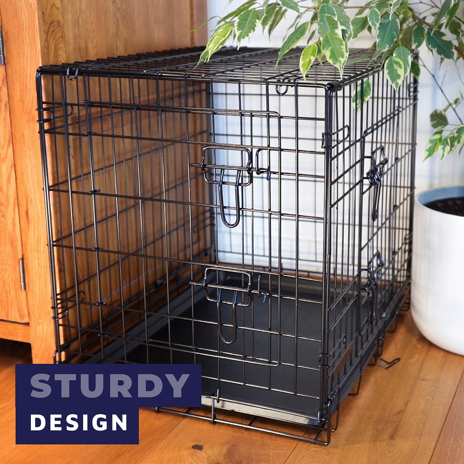 Xxl dog crate with sales divider